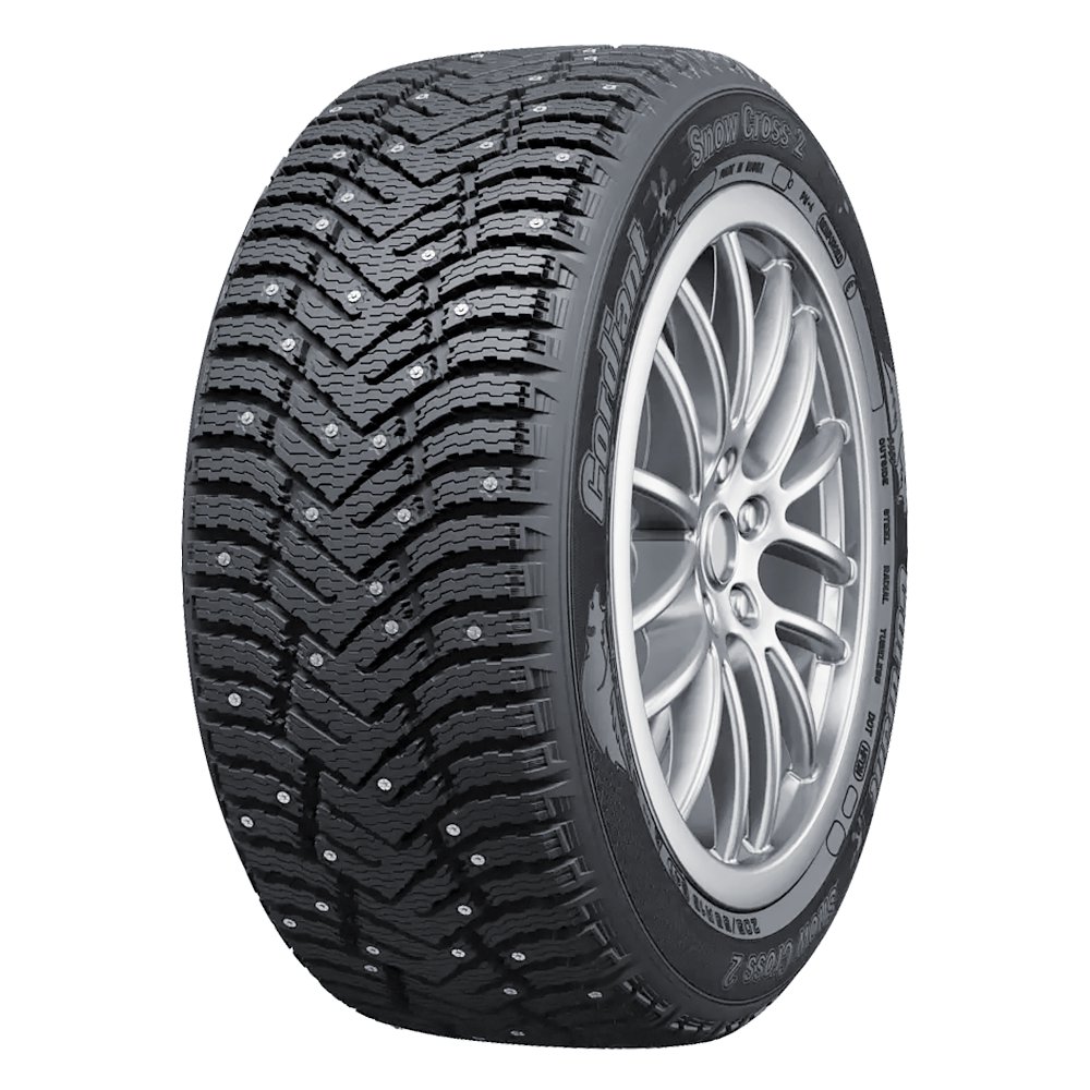 Шина 195/55R16 Cordiant Snow Cross 2 91T шип
