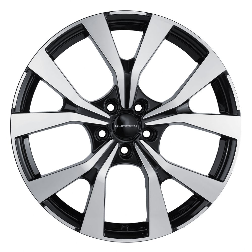 Диск литой 7,0*19 5*108 ET45 65,1 Khomen Wheels KHW1906 BLF