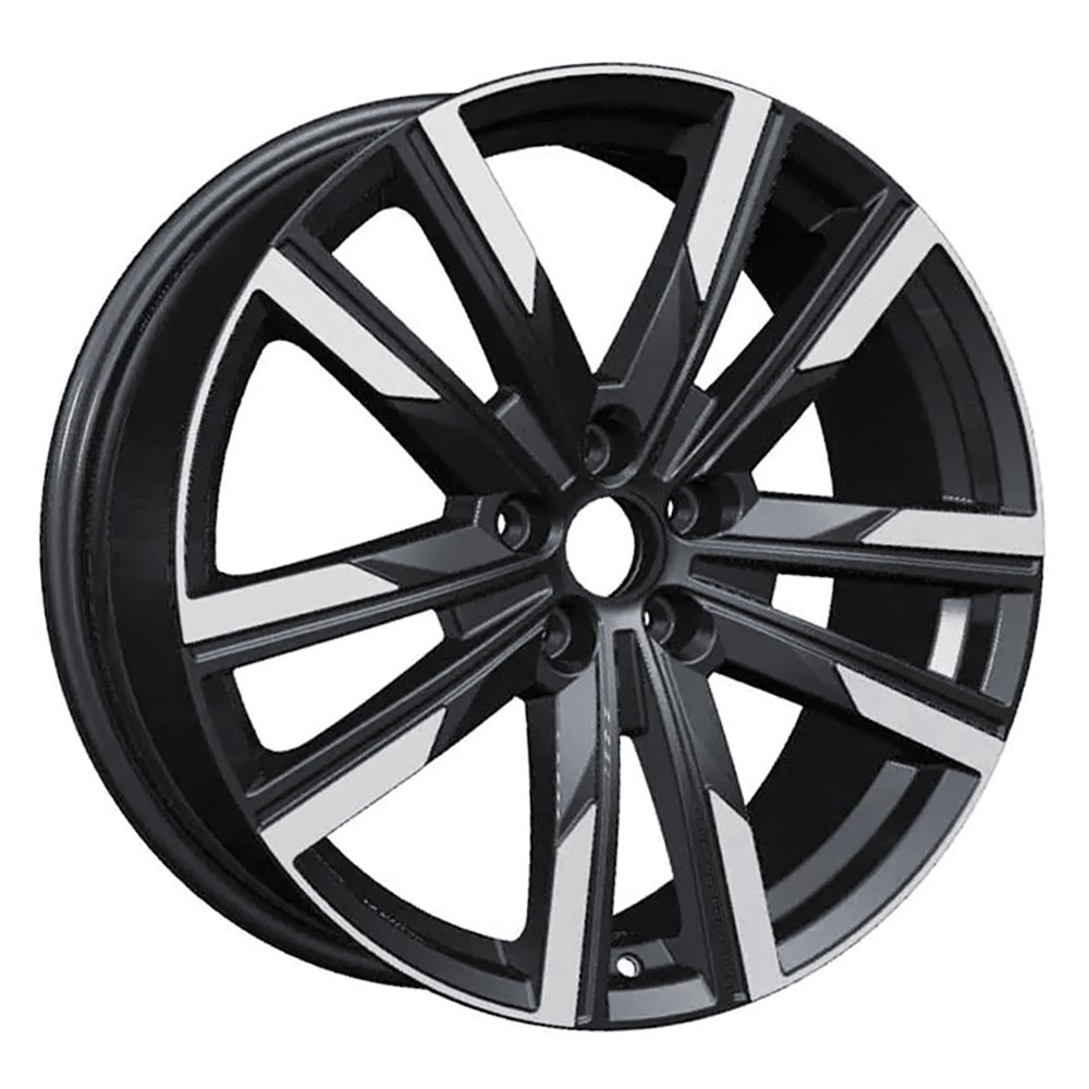 Диск литой 7,5*19 5*108 ET36 65,1 Khomen Wheels KHW1905 BLF