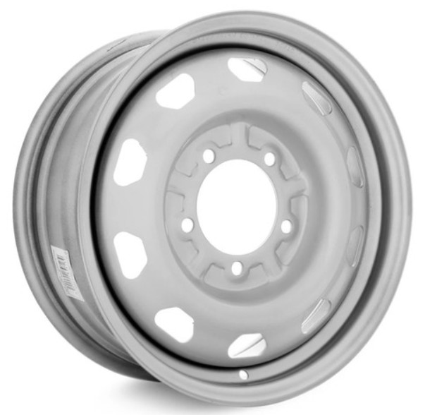 Диск штампованный 6,5*16 5*139,7 ET40 108,6 TREBL LT2883D УАЗ  Silver